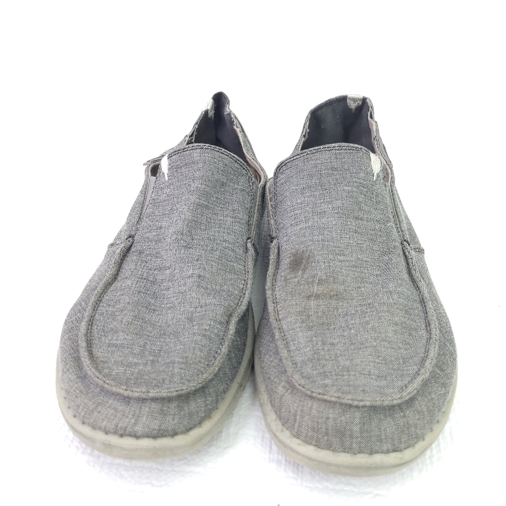 Hey Dude Chan Stretch Steel Lightweight Comfort Loafer Slip On Shoes Size 13